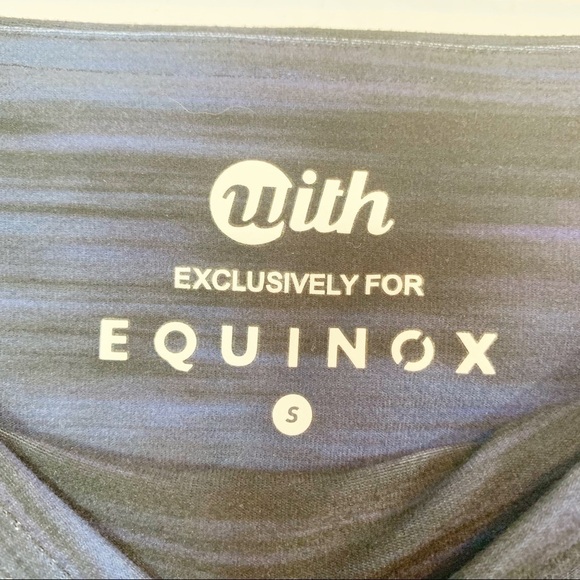 With X Equinox Collaboration Cropped Leggings - Picture 3 of 4
